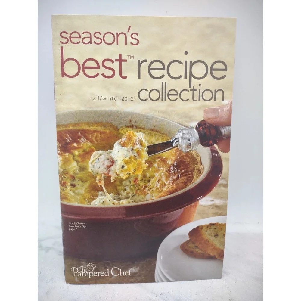 Pampered Chef Seasons Best Recipe Collections Cookbooks Lot of 22+ 1994 to 2019 - Picture 10 of 14